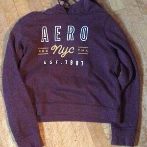 Aero cropped hoodie